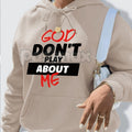 Pasimax Women's Front Slogan Letter Print Hooded Sweatshirt – Casual Graphic Pullover, Trendy Statement Hoodie — main product