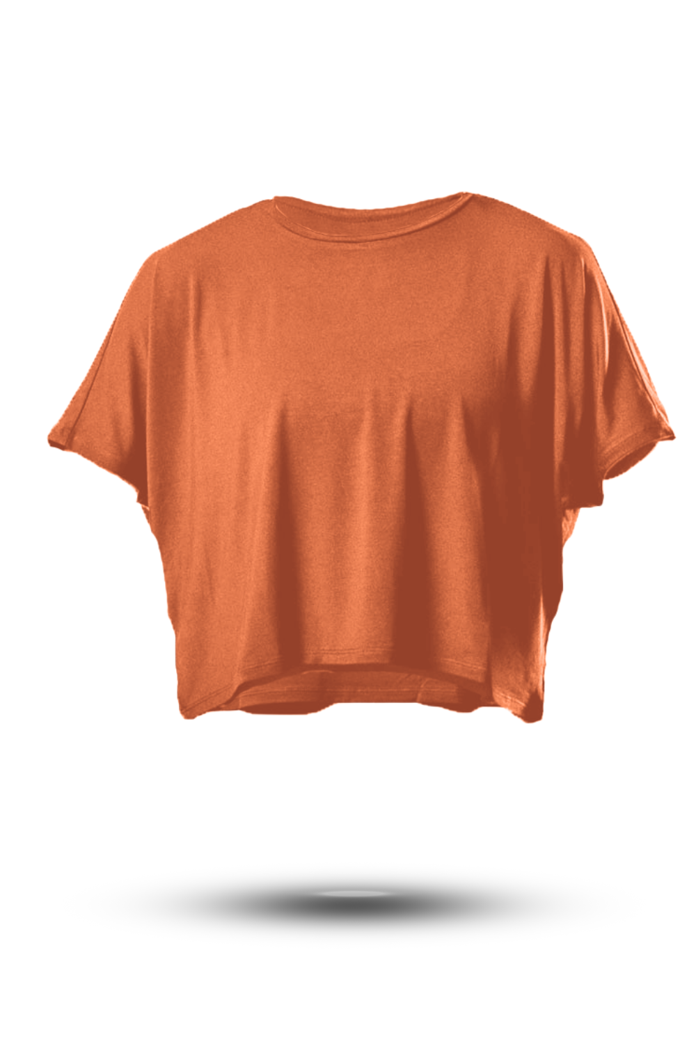 Varlo Women's Terra Recovery Drift Crop (Sunfire Clay) — main product shot