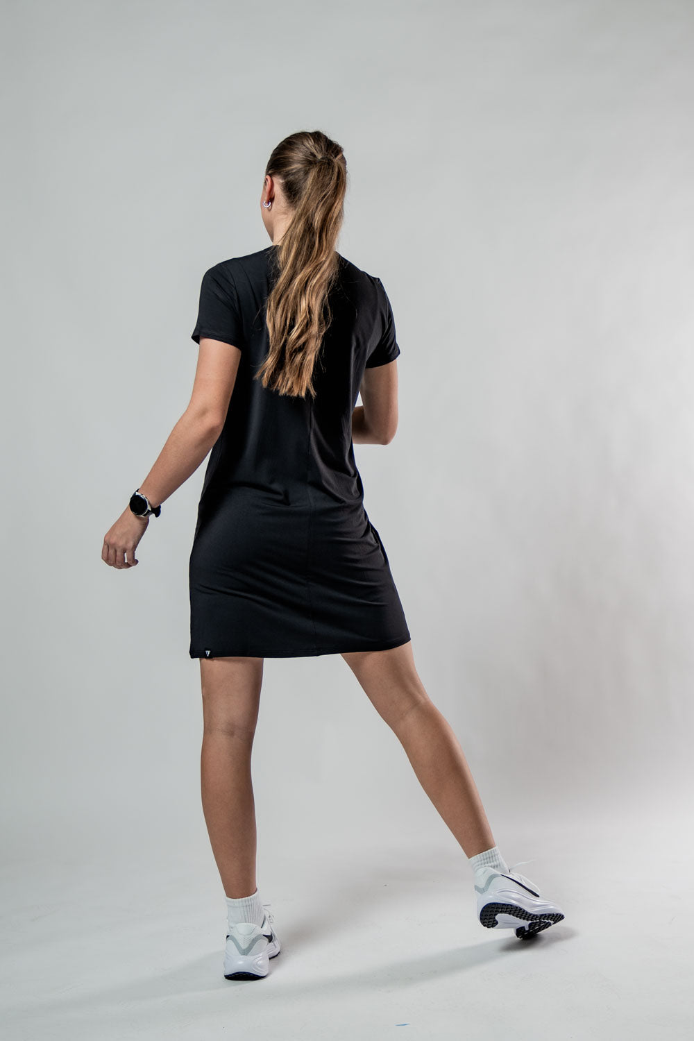 Varlo Women's Terra Recovery Motion Dress (Black) — main product shot