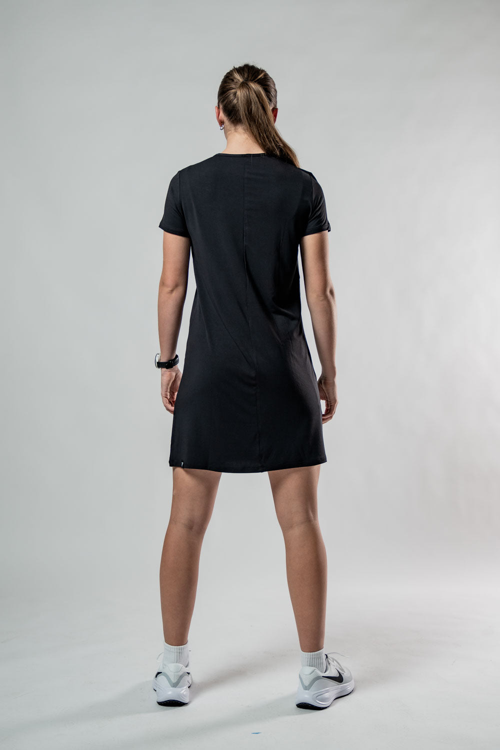 Varlo Women's Terra Recovery Motion Dress (Black) — lifestyle context