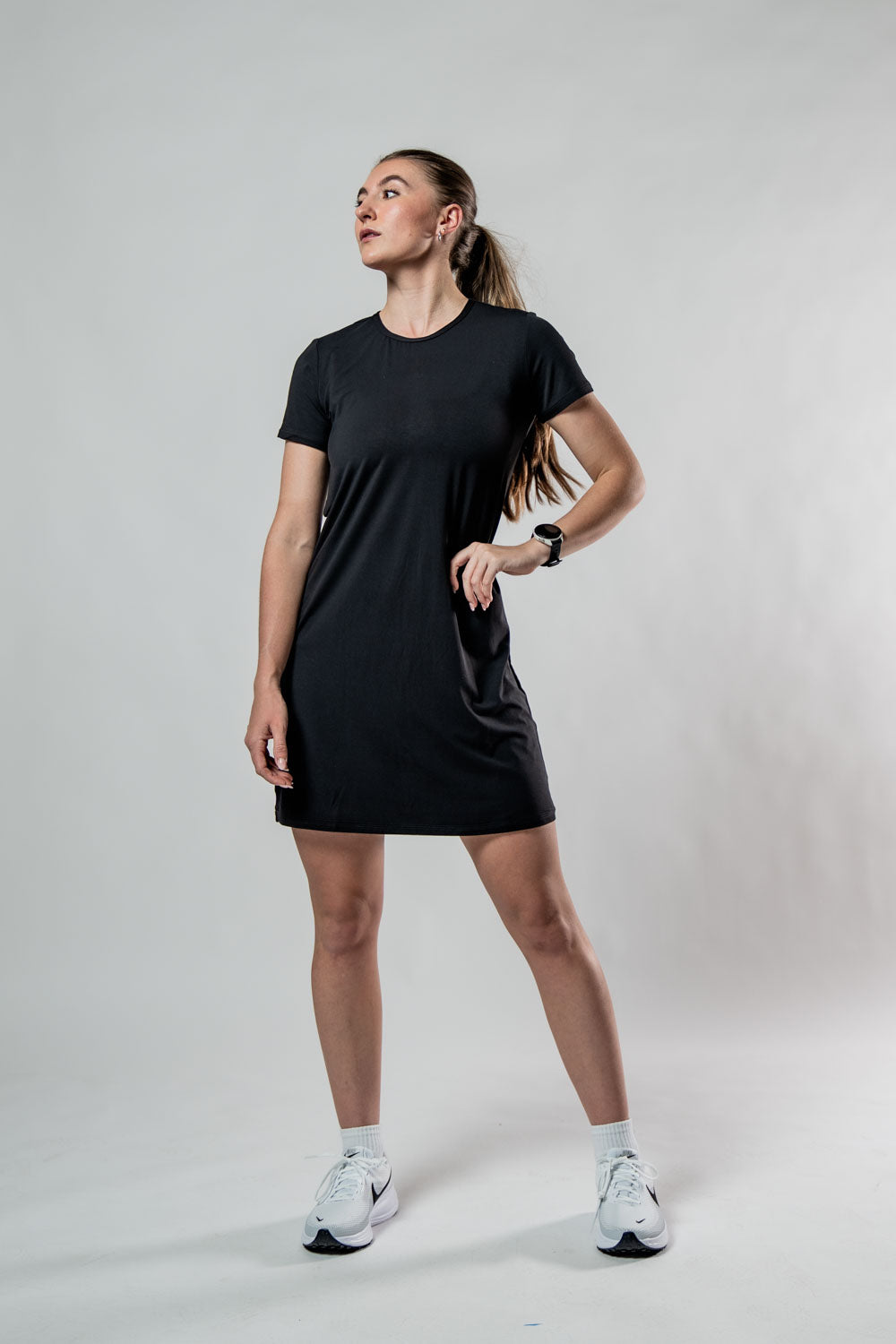 Varlo Women's Terra Recovery Motion Dress (Black) — comparison shot