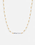 Elevated Faith Worthy Letter Necklace — main product shot