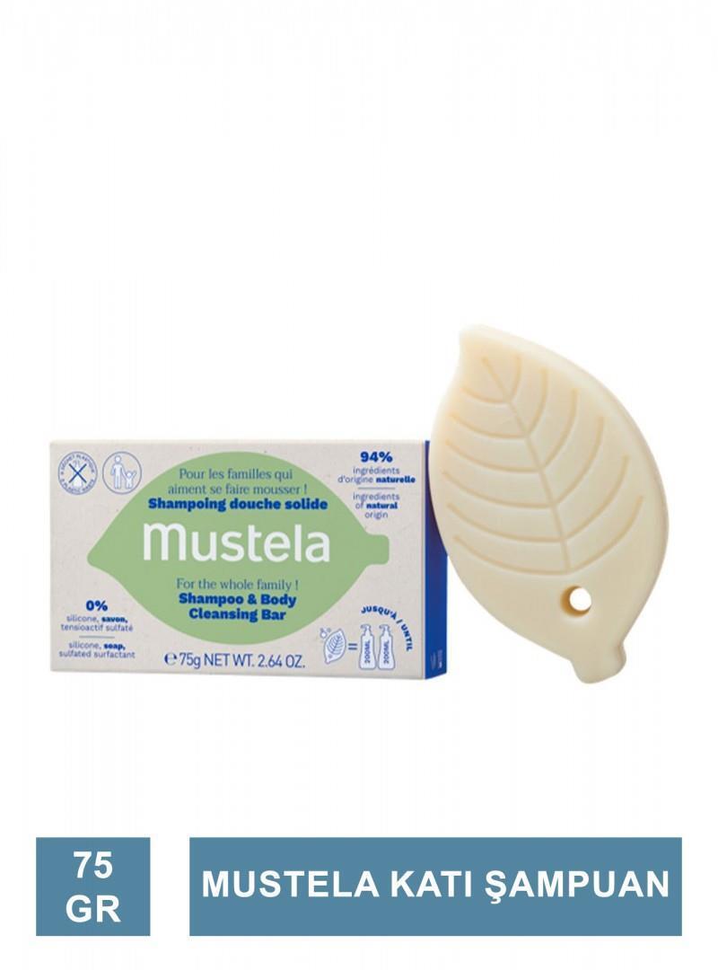 Mustela Shampoo & Body Cleanser Bar - Gentle Family Formula | 75g