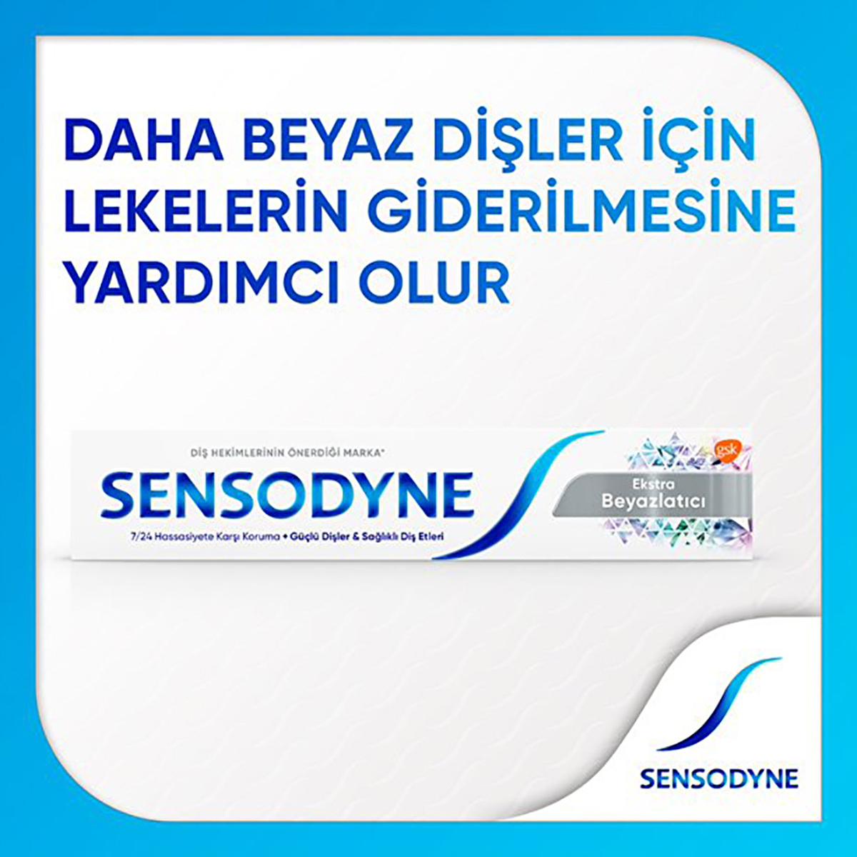 Sensodyne Sensitive Teeth Whitening Toothpaste with Fluoride - 2.54 fl oz