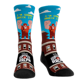 Rock 'Em Socks Disney's Wreck-It Ralph - 8-Bit Stomp