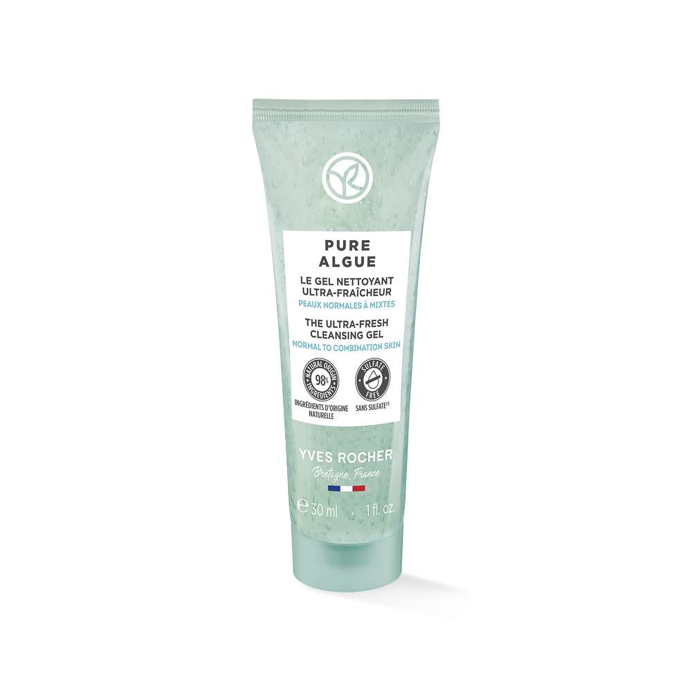 The SeaLab Ocean Seaweed Face Wash Gel - Moisturizing & Refreshing Facial Cleanser for Sensitive Skin