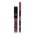 Rival Loves Me Makeup Set - Matte Liquid Lipstick & Lip Liner Duo for Long-Lasting Lip Color
