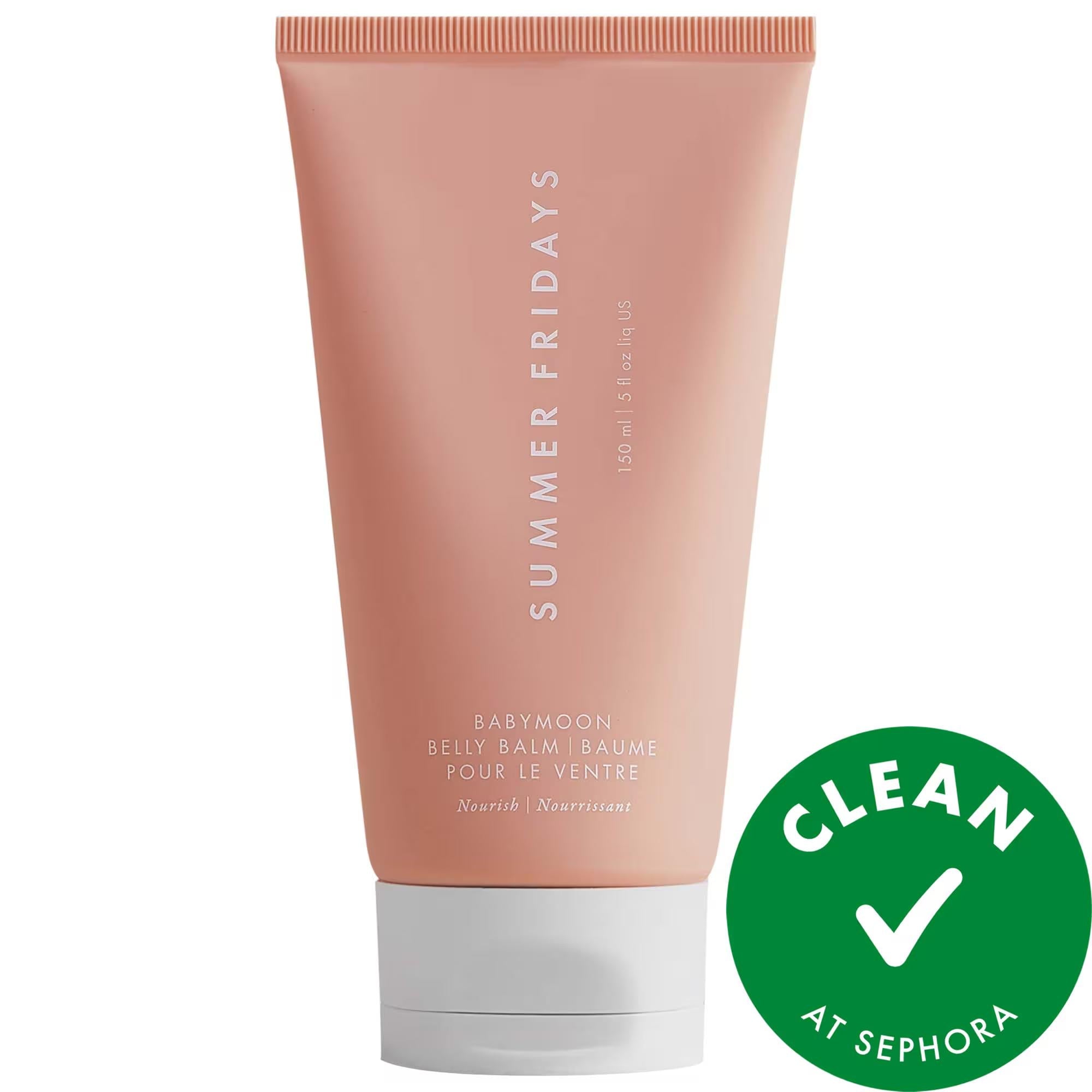 Babymoon - Natural Pregnancy Body Balm for Stretch Mark Prevention & Hydration - Vegan, Clean Beauty Belly Care