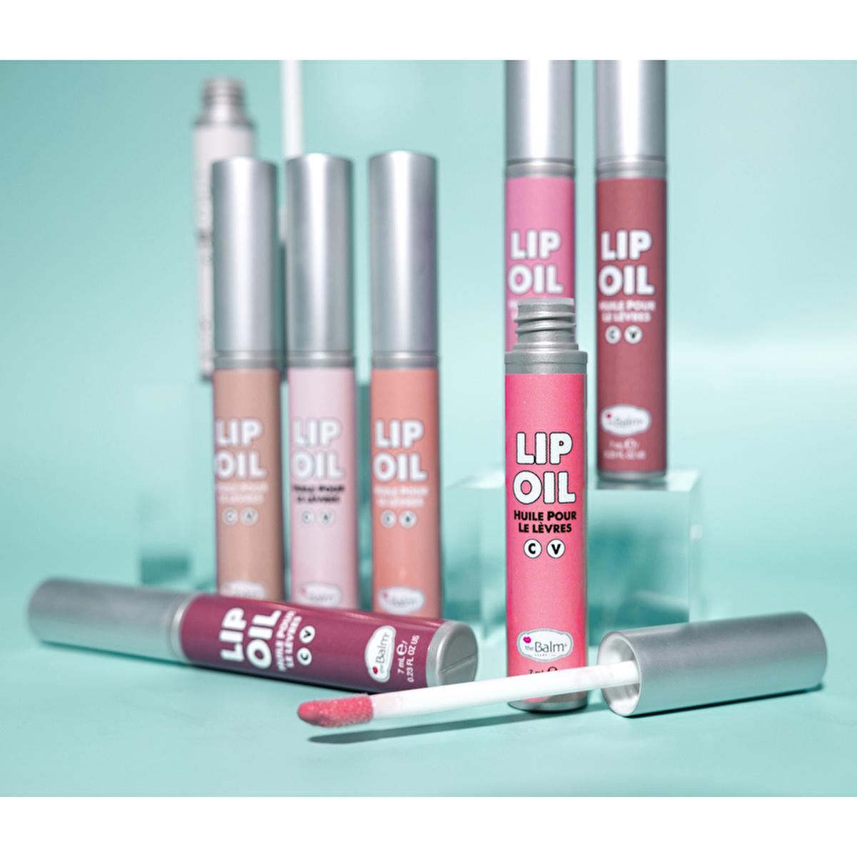 theBalm Berry Fast Lip Oil: Tinted, High-Shine, Non-Sticky - Hydrating Lip Care & Subtle Color