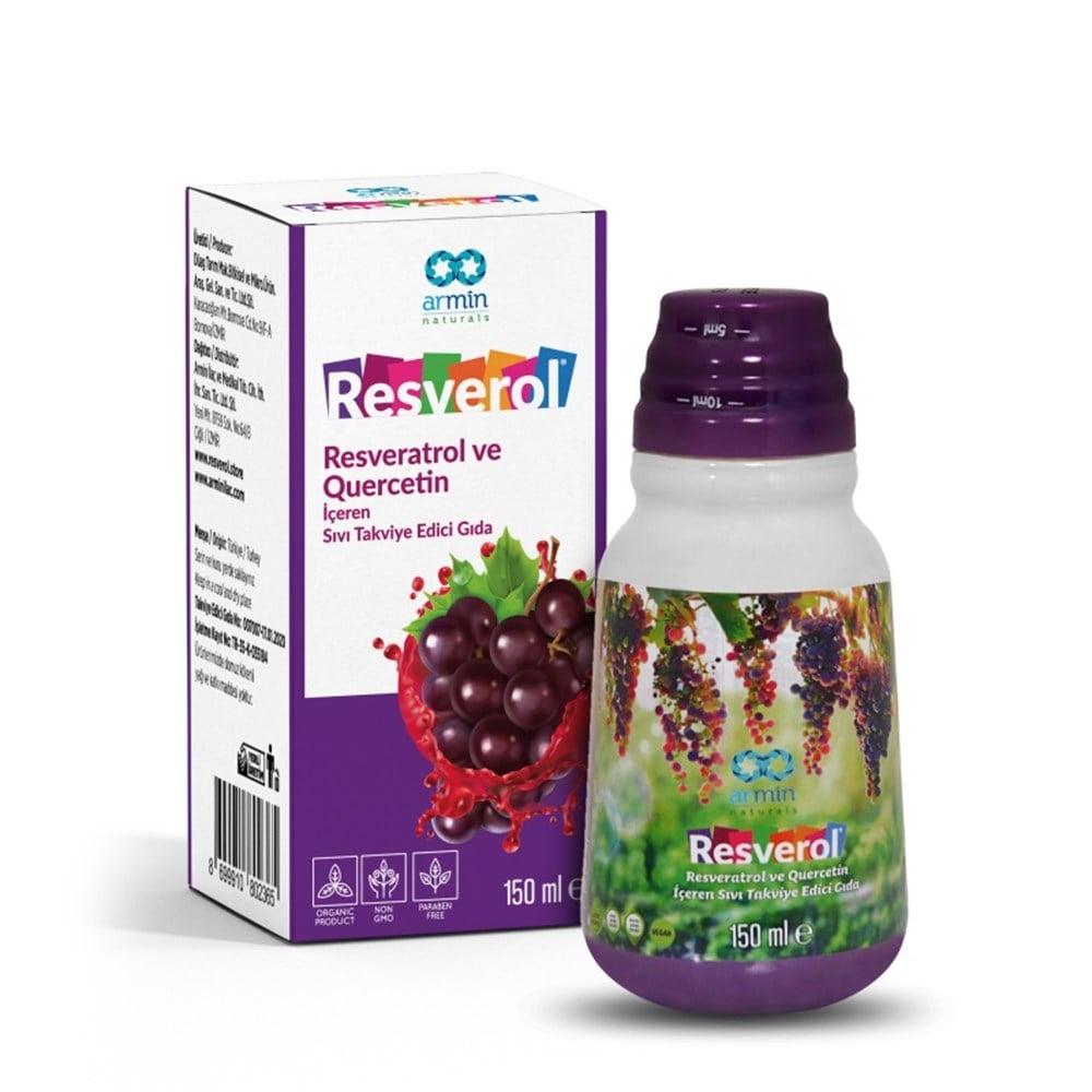 Resverol - Resveratrol with Quercetin & Vitamin C - Liquid - 150 ml