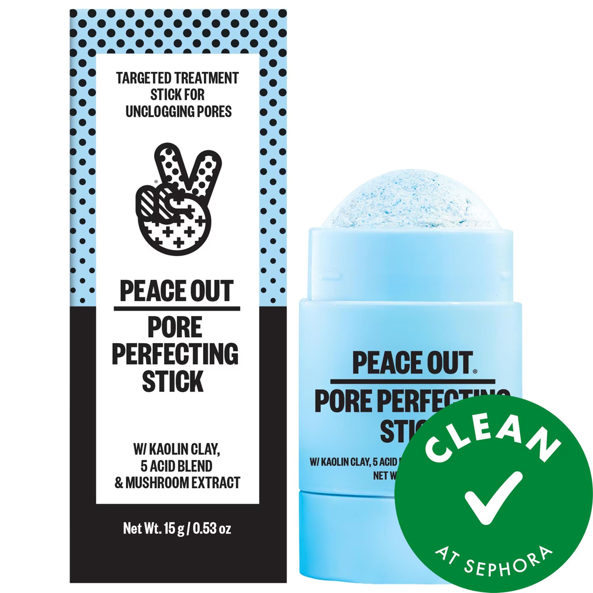 AHA Pore & Blackhead Exfoliator Multitasking Treatment Stick - Vegan, Gluten-Free, Cruelty-Free Exfoliating Stick for Oily Skin