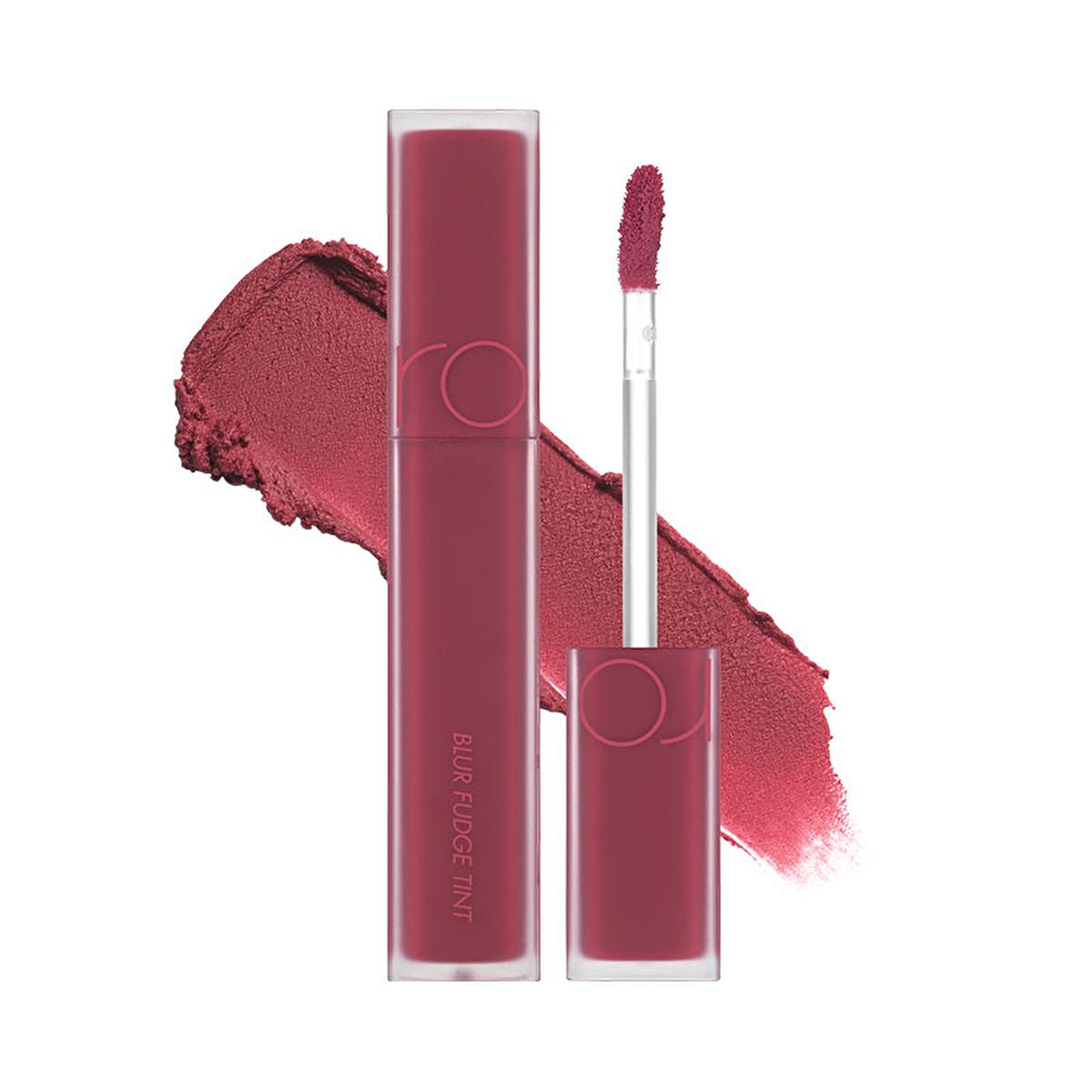 rom&nd Blur Fudge Tint - Long-Lasting Matte Lip Tint with Velvety Texture
