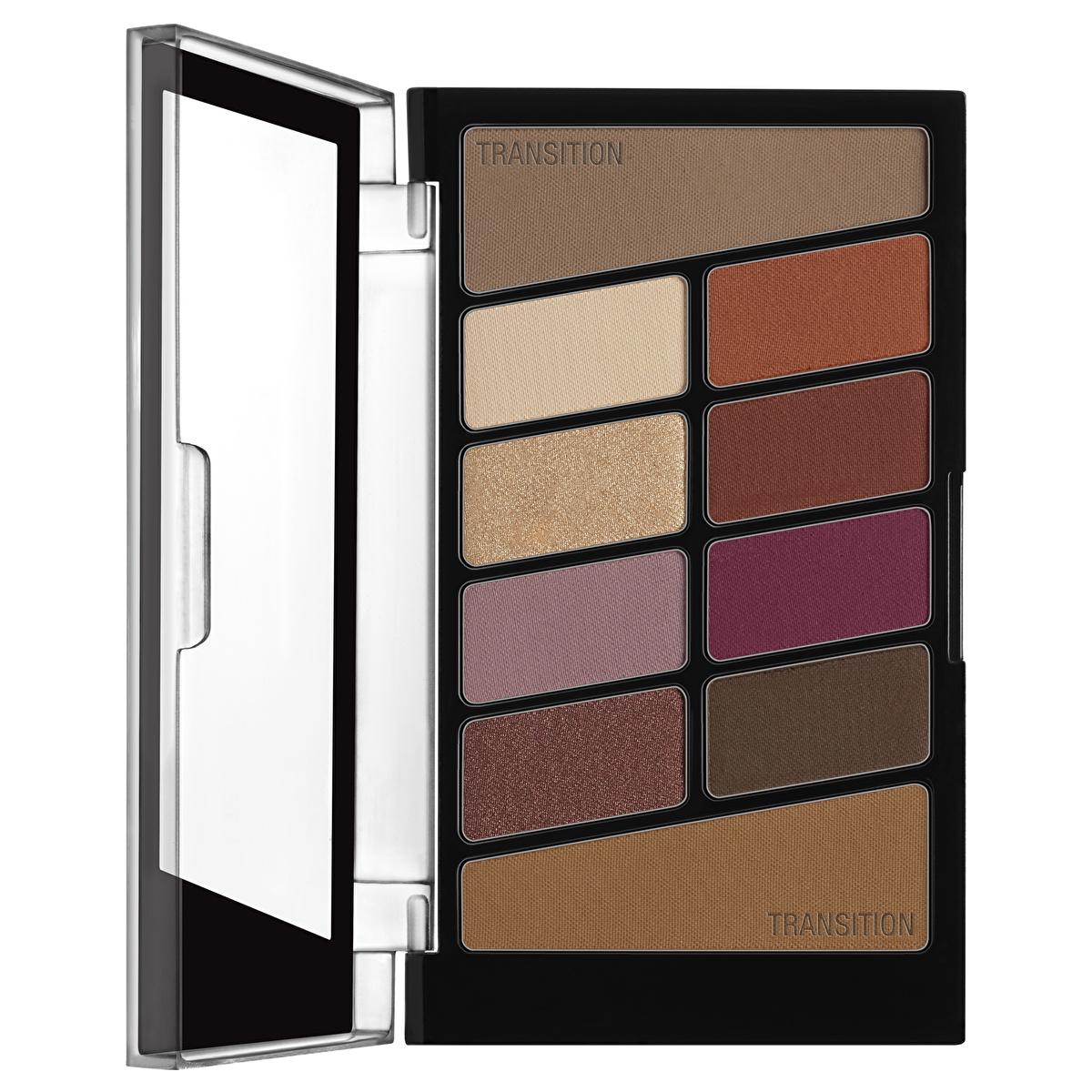 wet n wild Color Icon Rose in the Air Eyeshadow Palette - 10 Highly Pigmented Matte & Shimmer Colors for Long Lasting, Versatile Eye Makeup Looks