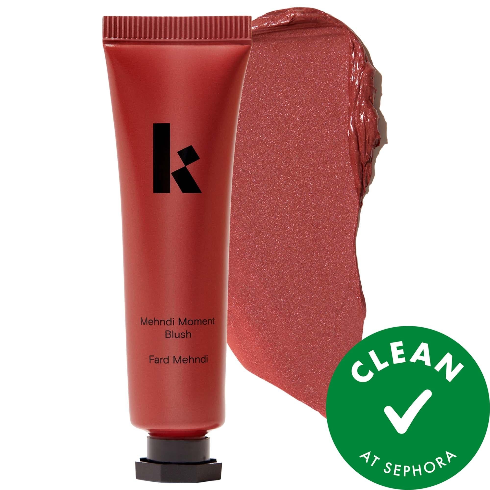 Mehndi Moment Radiant Cream Blush: Long-Lasting, Buildable Color, Vegan & Cruelty-Free - Hydrating, Antioxidant-Rich Formula