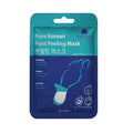 Pure Korean Exfoliating Foot Mask Socks - Softens Dry, Cracked Heels Naturally