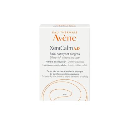Avene XeraCalm A.D Ultra Rich Cleansing Bar: Soothe Dry, Sensitive Skin - Soap & Fragrance Free Relief for Eczema & Irritation