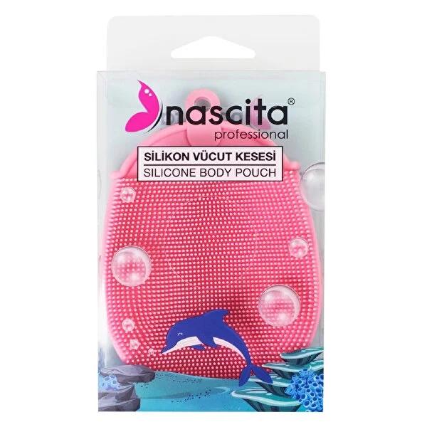 Nascita Silicone Body Scrubber - Gentle Exfoliating Brush for Sensitive Skin & Kids - Hygienic, Reusable Body Kese for Healthy, Radiant Skin