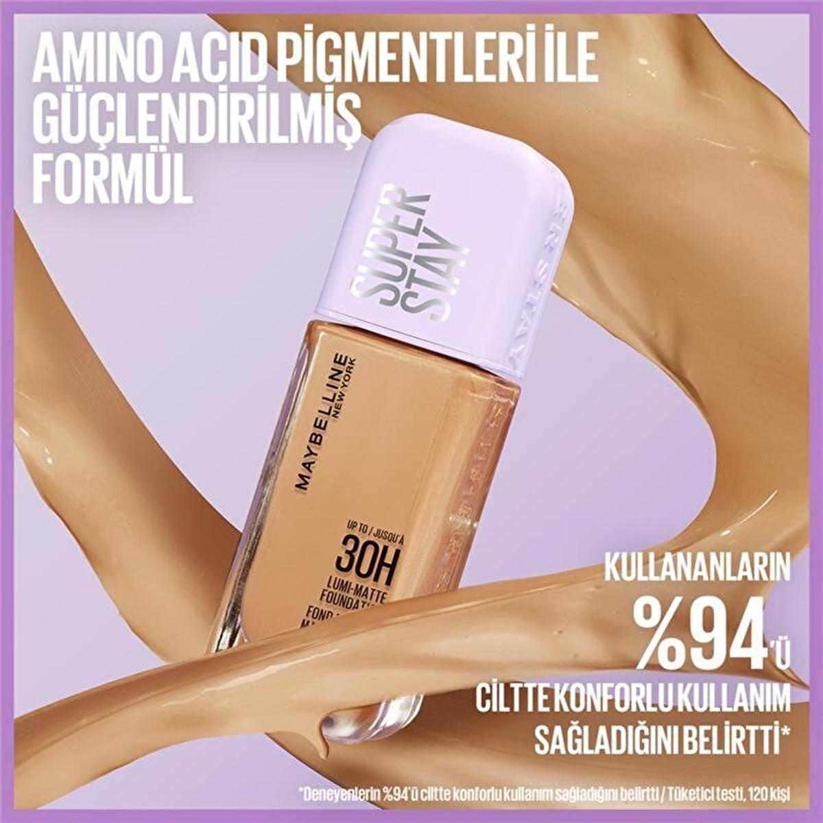 Maybelline New York Super Stay Lumi Matte Foundation - Long-Lasting, Matte Finish, Lightweight Formula for All Skin Tones