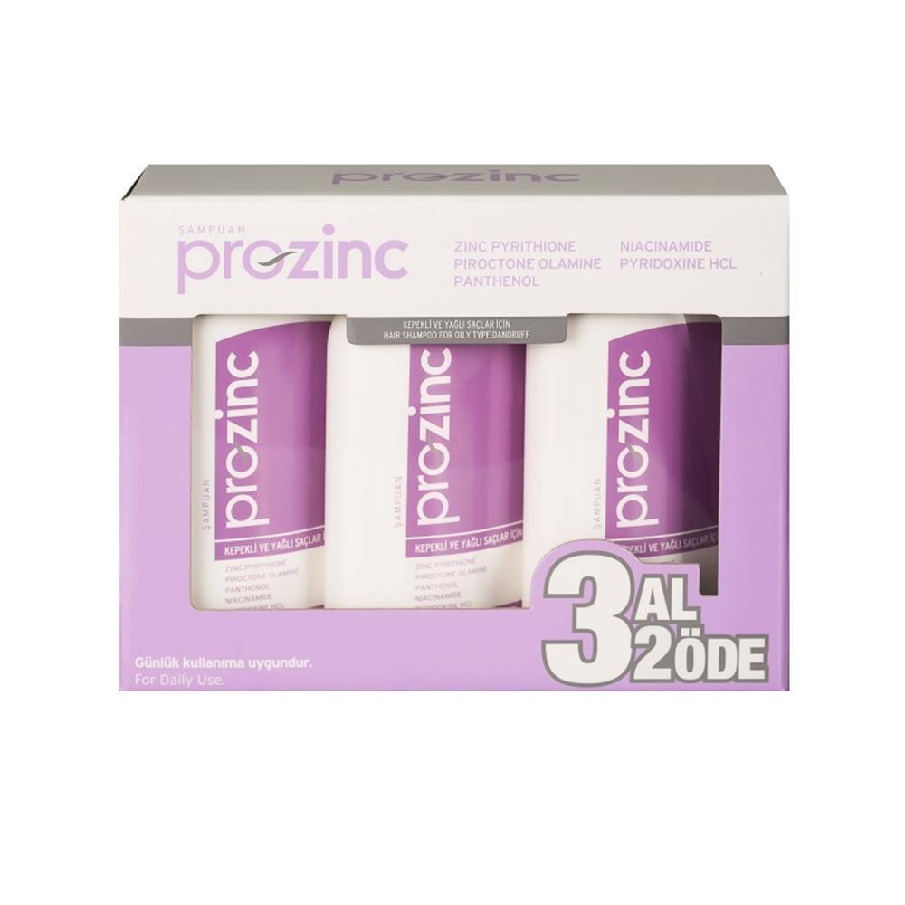Prozinc Anti-Dandruff Shampoo for Normal to Oily Hair - 10.14 fl oz - Zinc Pyrithione & Provitamin B5