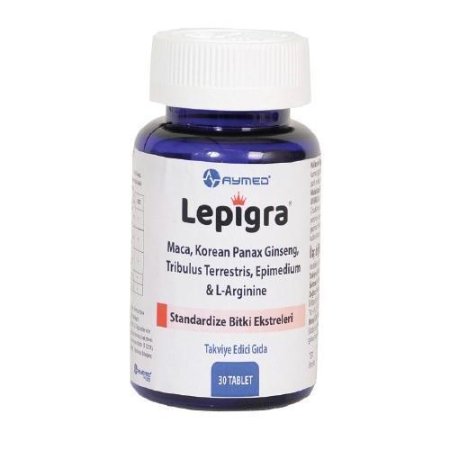 Lepigra Dietary Supplement - Maca Extract, Ginseng, 30 Tablets