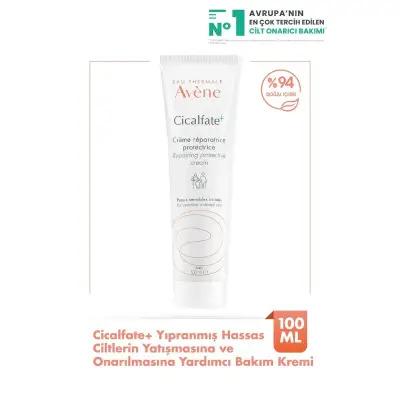 Avene Cicalfate+ Soothing and Repairing Skin Care Cream for Sensitive Skin - 3.38 fl oz