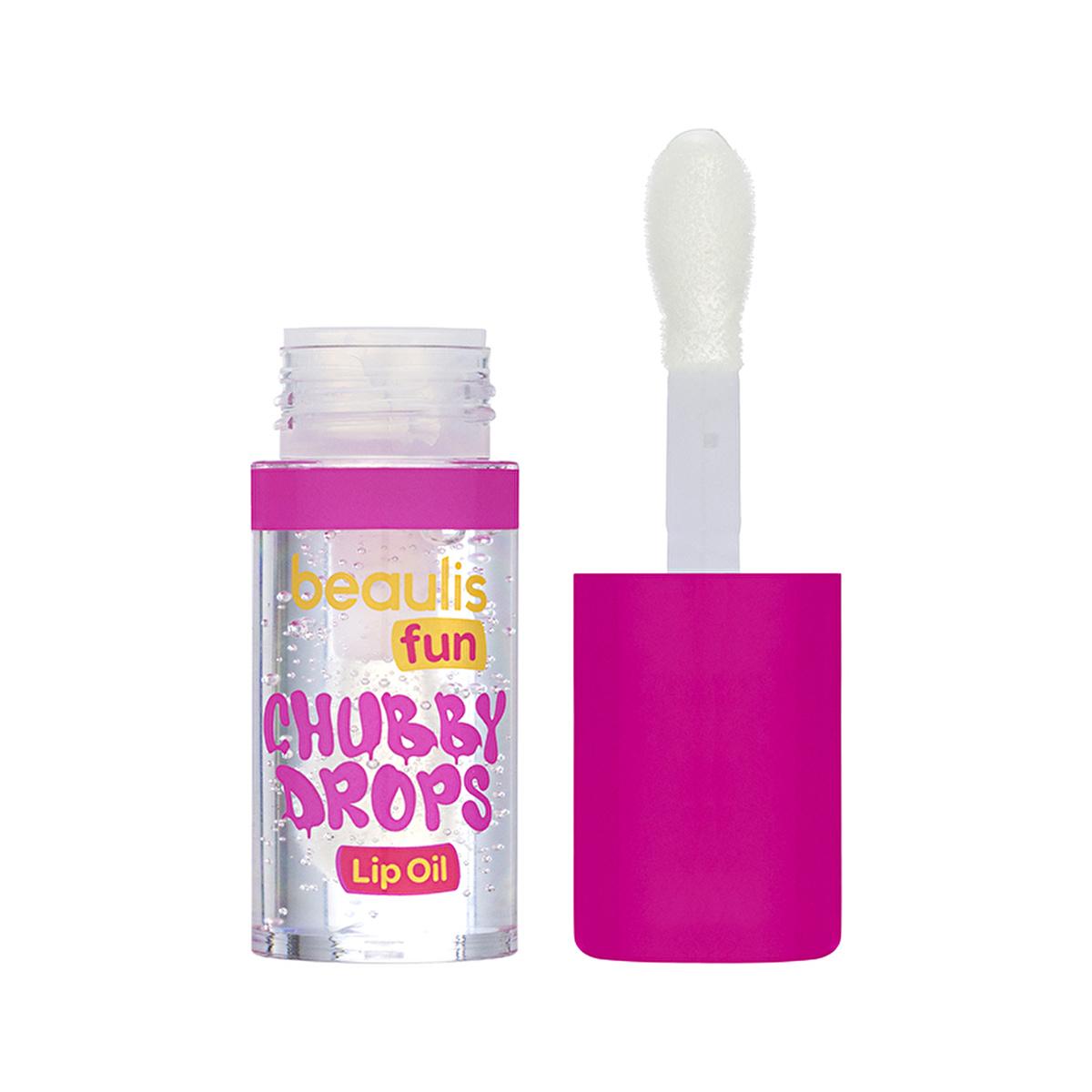 Beaulis Fun Chubby Drops Lip Gloss/Lip Oil - Moisturizing, Shiny Finish, 4 Color Options