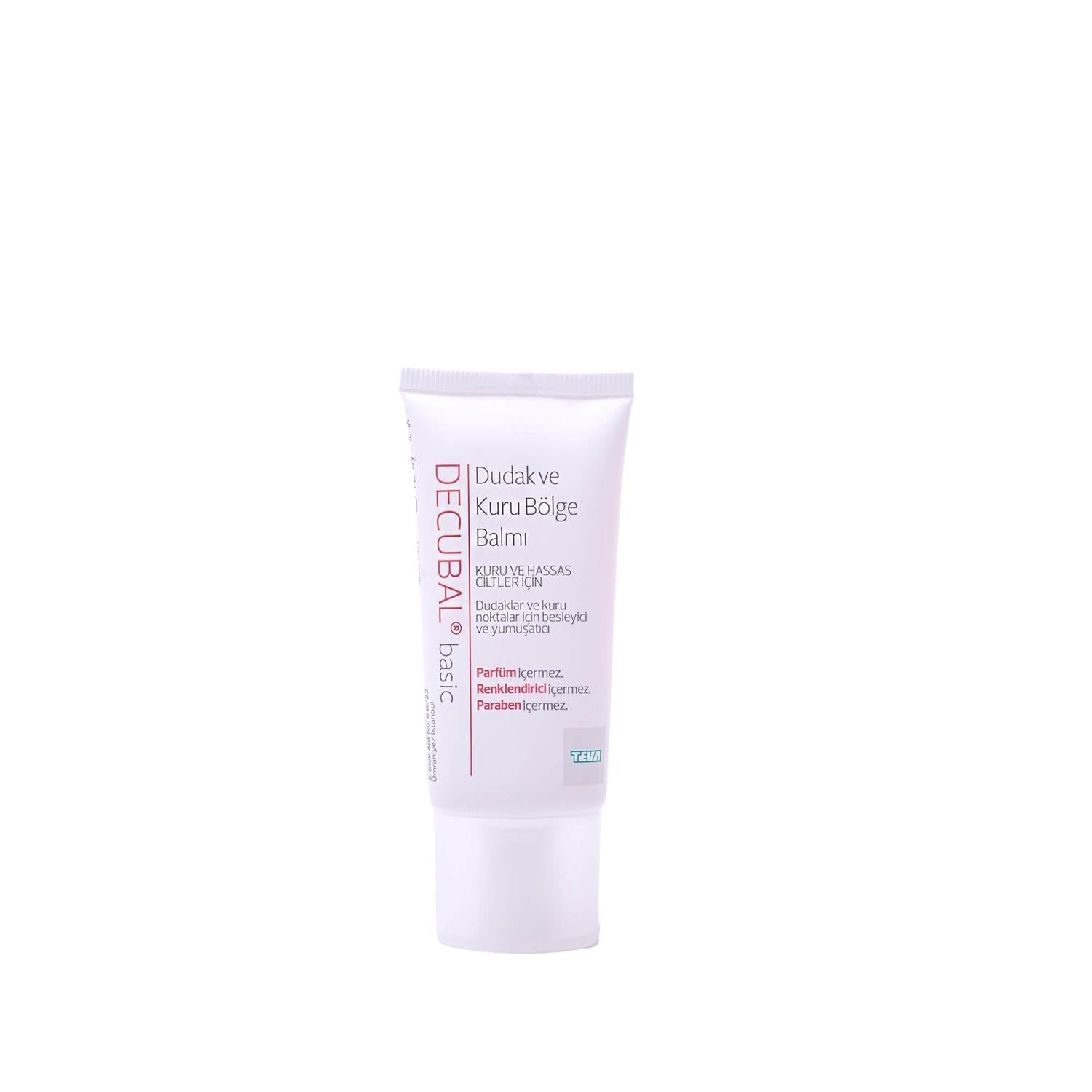 Decubal Lip and Dry Skin Balm - Moisturizing Relief for Dry Lips and Skin - 30 ml