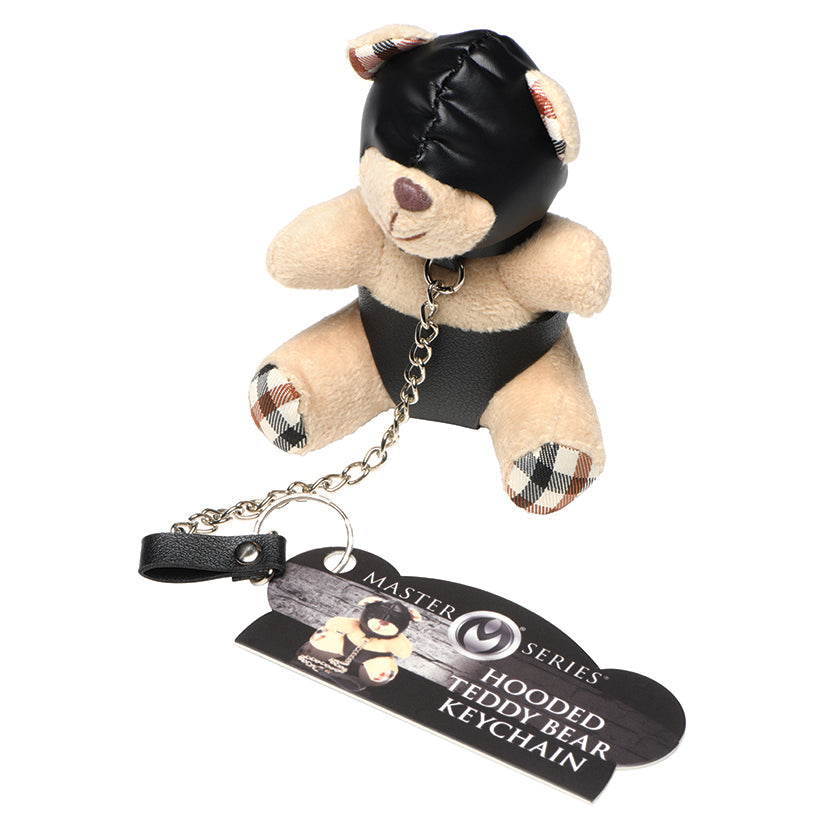 Love Spark Cove | Intimate Apparel, Pleasure Shop & Free Shipping Master Series Teddy Bear Keychain-Hooded — main product sho