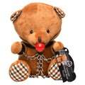 Love Spark Cove | Intimate Apparel, Pleasure Shop & Free Shipping Master Series Gagged Teddy Bear Plush — main product shot