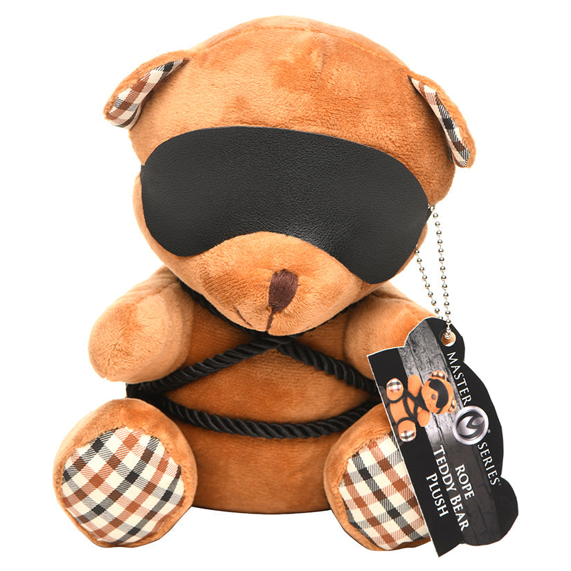 Love Spark Cove | Intimate Apparel, Pleasure Shop & Free Shipping Master Series Rope Teddy Bear Plush — main product shot