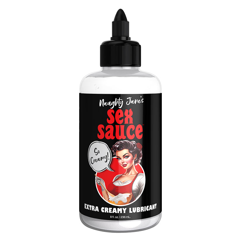 Love Spark Cove | Intimate Apparel, Pleasure Shop & Free Shipping Naughty Jane's Sex Sauce Extra Creamy Lubricant 8oz — main 