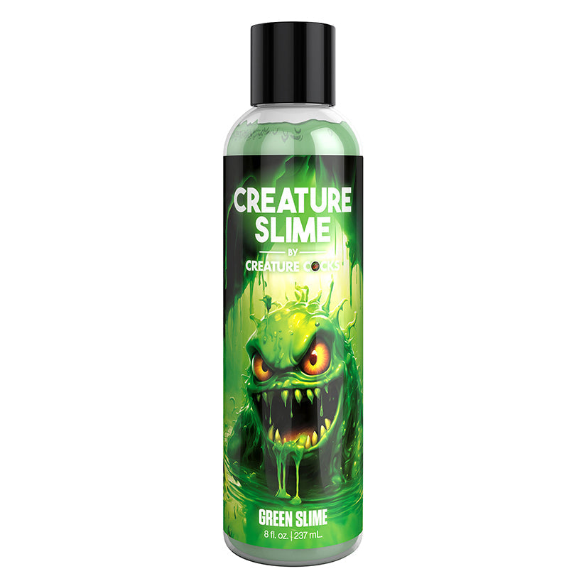 Love Spark Cove | Intimate Apparel, Pleasure Shop & Free Shipping Creature Cocks Creature Slime-Green 8oz — main product shot