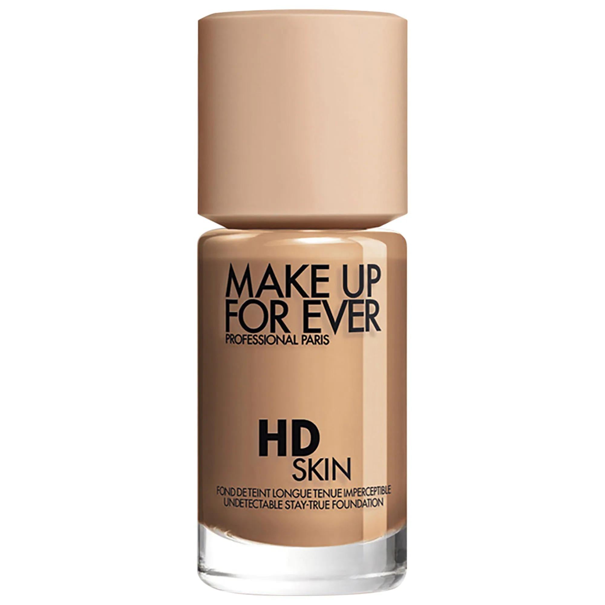 HD Skin Waterproof Natural Matte Foundation - Long-Lasting Liquid Foundation for Normal to Combination Skin