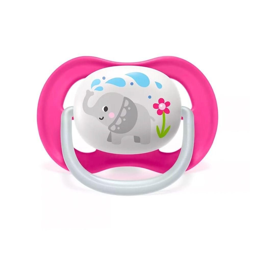 Philips Avent Ultra Air Animals Baby Pacifier for 6-18 Months - Soft, Comfortable, and Easy to Clean