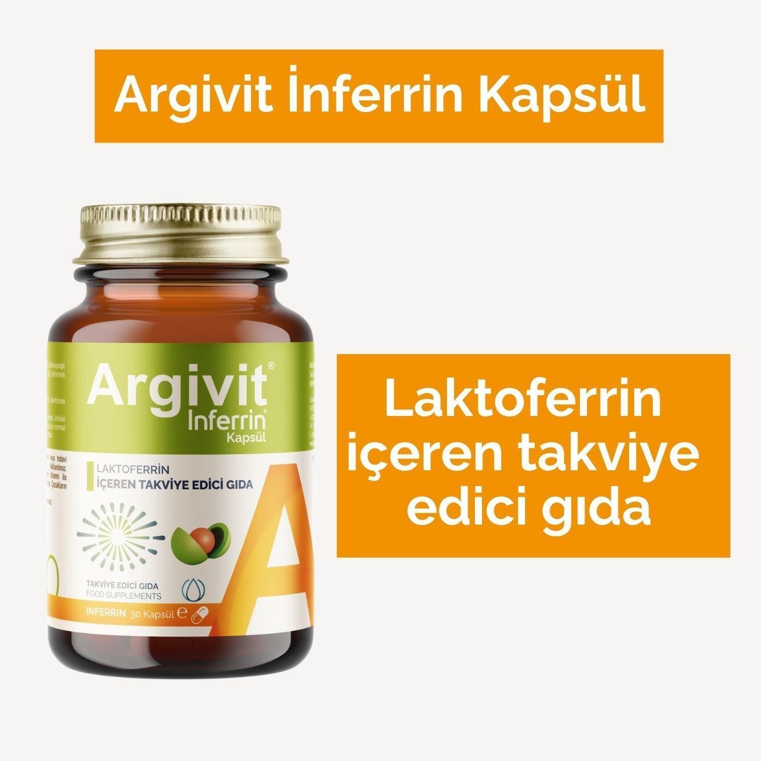 Argivit Immune Support Supplement - Boosts Immune System & Relieves Dry Eyes - 30 Capsules