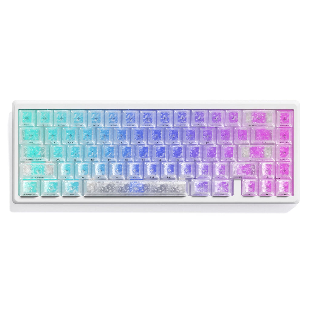 XVX M67 JadeStone Forged Carbon VIA Tri-Mode Mechanical Keyboard