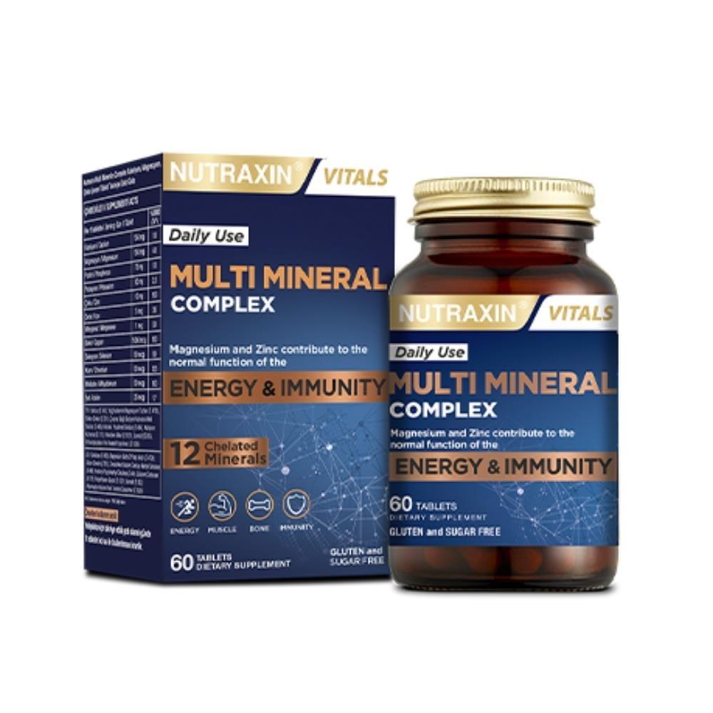 Nutraxin Multi Mineral Complex - 60 Tablets