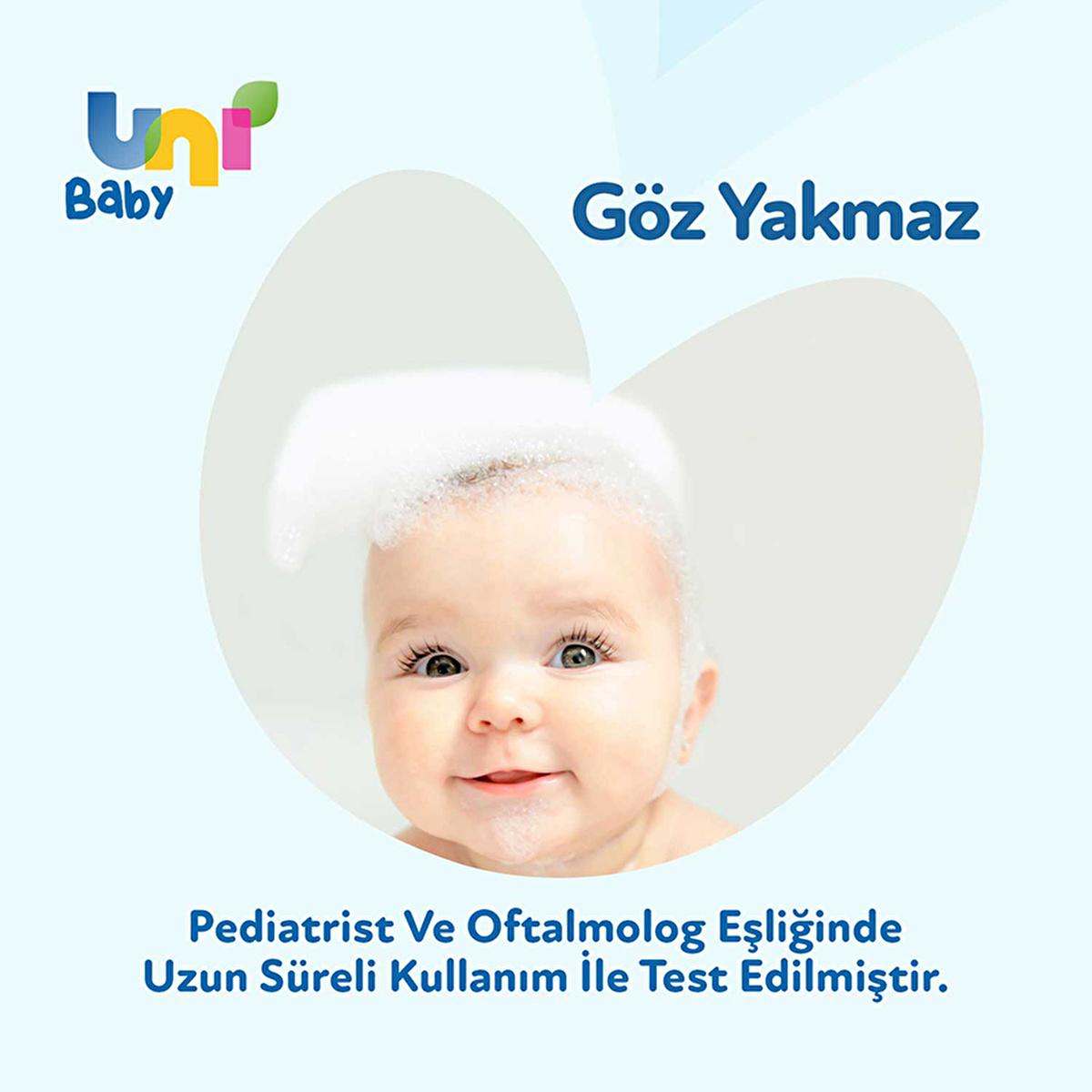 Uni Baby Shampoo 500ml - Natural, Hypoallergenic, Moisturizing Baby Care