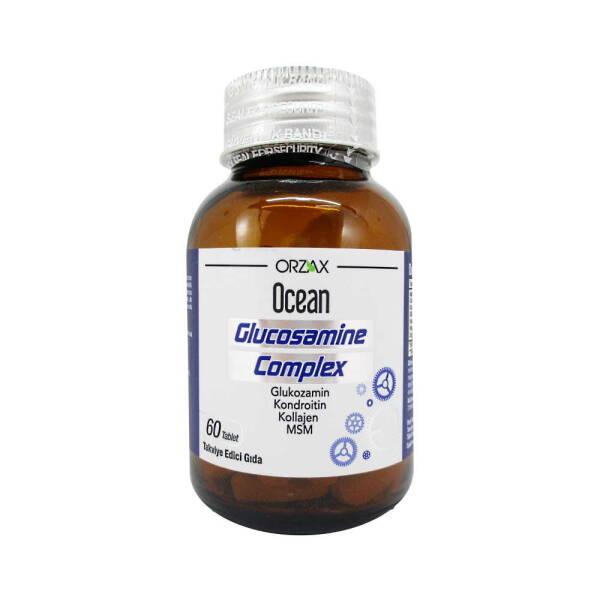 Ocean Glucosamine Complex - Joint Health Supplement with Glucosamine, Chondroitin & Collagen - 60 Tablets