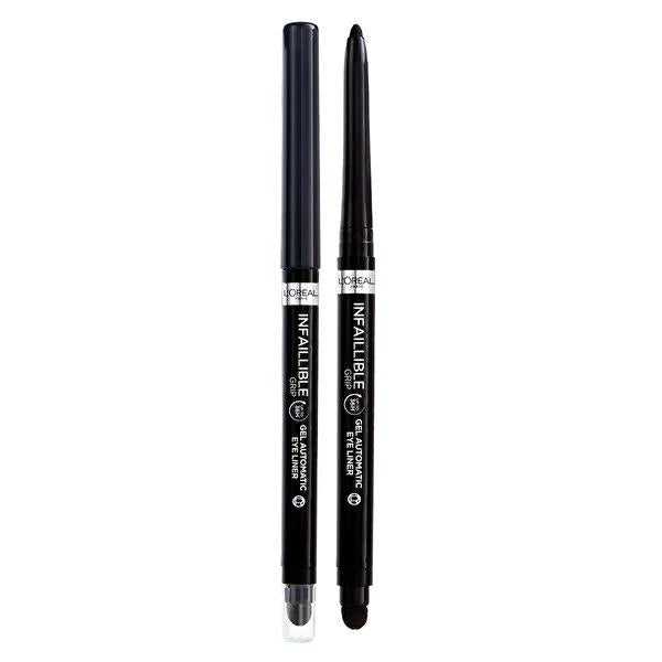 L'Oreal Paris Infallible Intense Black Automatic Gel Eyeliner: 36H Smudgeproof, Long-Lasting Eye Definition