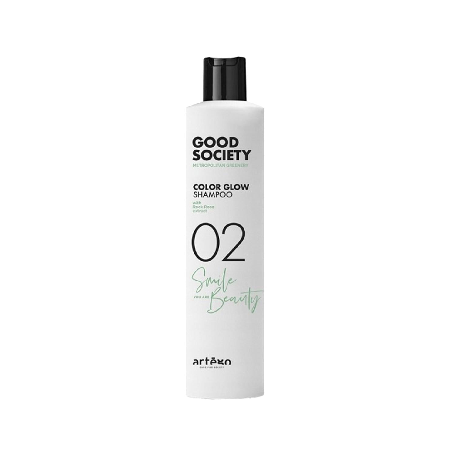 Artego Good Society 02 Color Glow Shampoo - Color Protecting Formula, 250ml