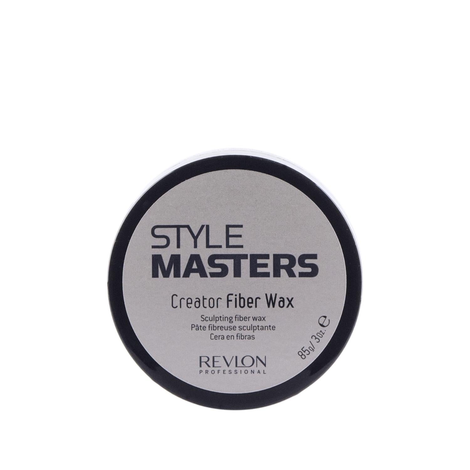 Revlon Style Masters Creator Fiber Wax - Strong Hold Hair Styling Wax for Men and Women