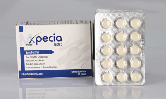 Xpecia For Men 60 Tablets - Hair Health Supplement | Men's Health