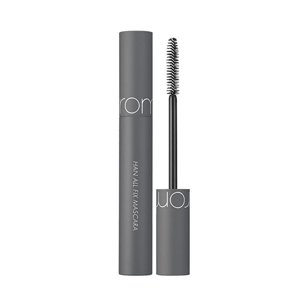 rom&nd Han All Fix Mascara V01 Volume Black - Waterproof & Volumizing Mascara for Long-Lasting Eyelashes