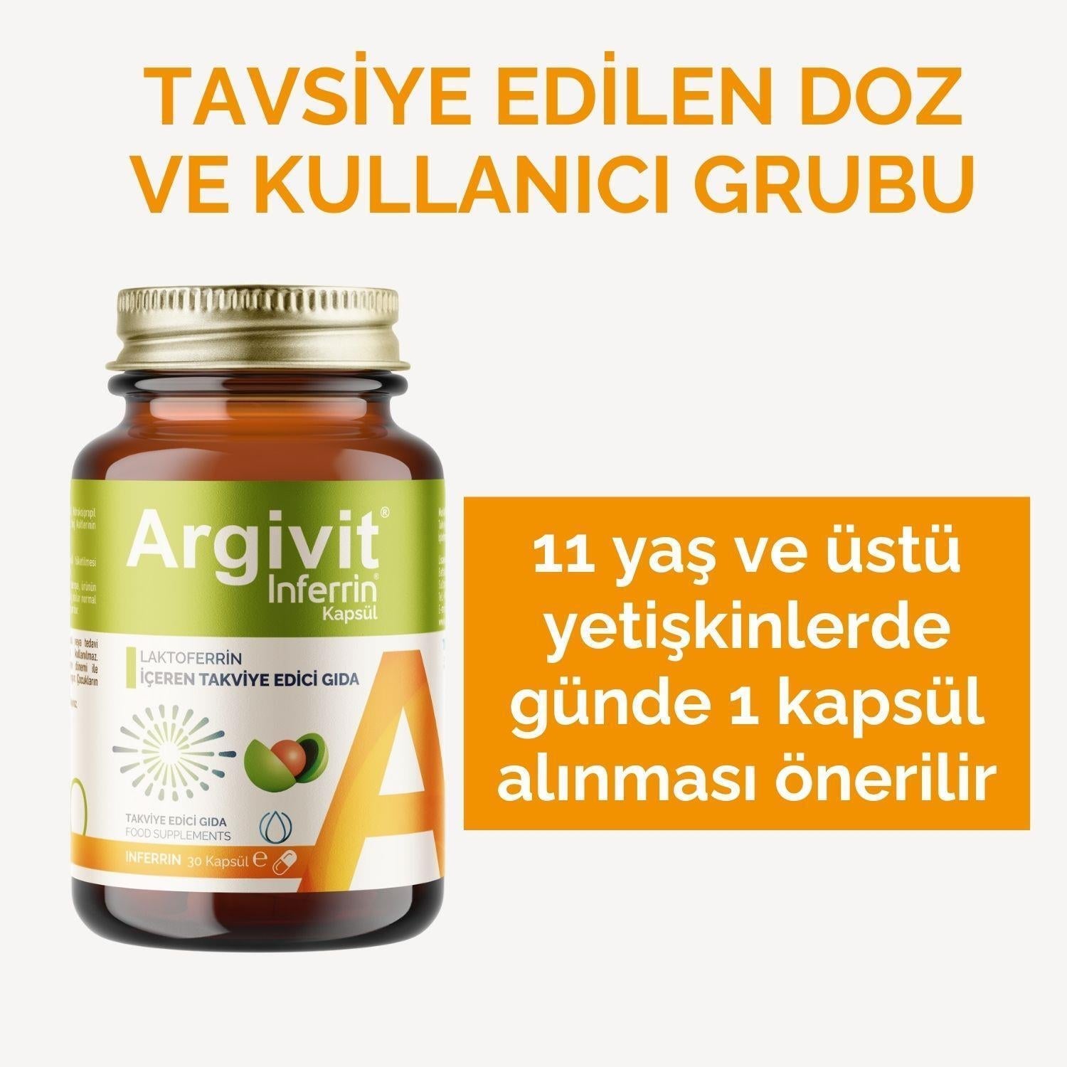 Argivit Immune Support Supplement - Boosts Immune System & Relieves Dry Eyes - 30 Capsules