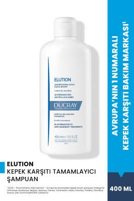 Ducray Elution Anti-Dandruff Shampoo - Soothes Scalp, Prevents Flaking - 13.53 fl oz