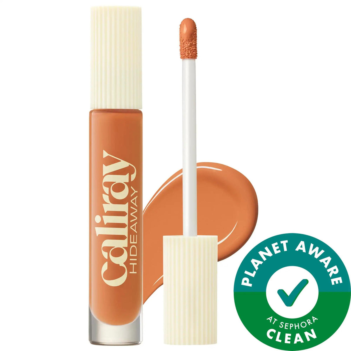 Hideaway Under Eye Color Corrector Concealer: Brighten, Hydrate & Erase Dark Circles - Clean, Lightweight, Cruelty-Free Formu