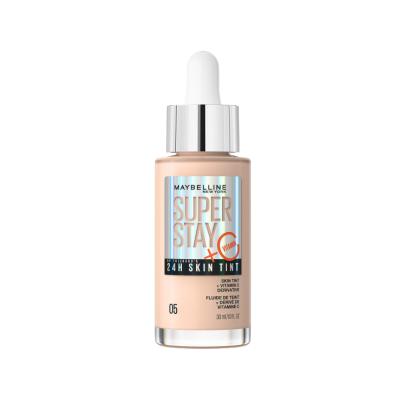 Maybelline New York Super Stay Skin Tint Foundation - 05: Lightweight Vitamin C Foundation for Radiant, Long-Lasting Natural Coverage