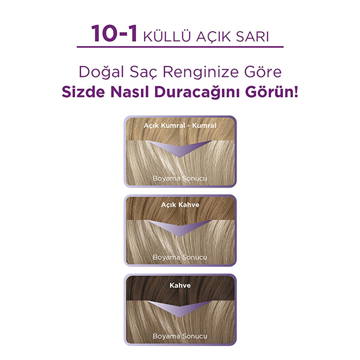 Palette Hair Dye - Ash Light Blonde (Küllü Açık Sarı) - Intense Color & Nourishing Formula