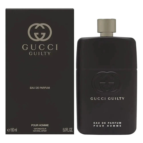 MANDOTOS Gucci Guilty Men Men's EDP — Gucci Guilty Men packaging detail